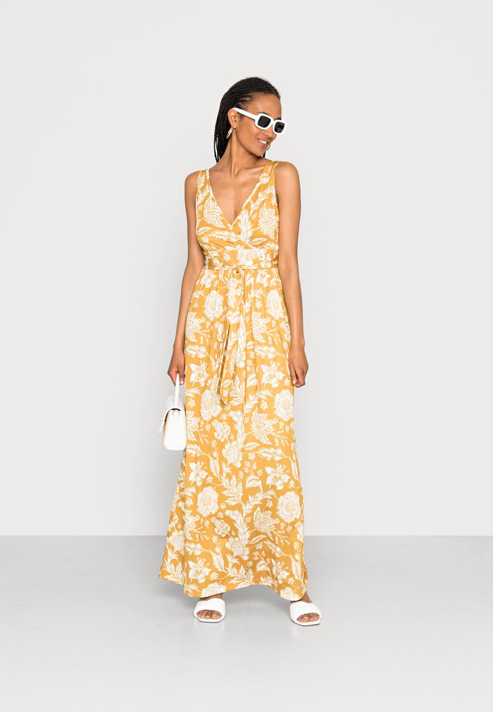 Peignoir Anna Field Maxi Jaune Femme | XOZ-2815294